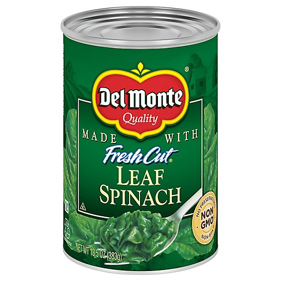 Del Monte Fresh Cut Spinach Leaf - 13.5 Oz