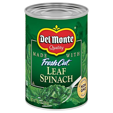 Del Monte Fresh Cut Spinach Leaf - 13.5 Oz