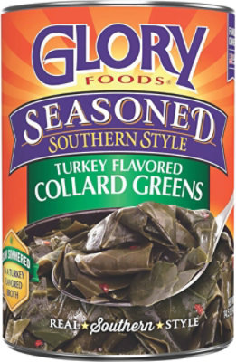 Glory Foods Seasoned Southern Style Greens Collard Turkey Flavored - 14.5 Oz - Image 2