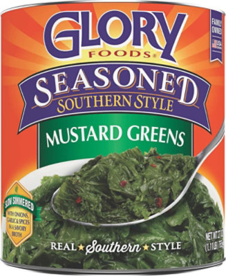 Glory Foods Seasoned Southern Style Greens Mustard - 27 Oz - Image 2