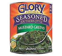 Glory Foods Seasoned Southern Style Greens Mustard - 27 Oz