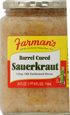 Farmans Sauerkraut Barrel Cured - 24 Oz - Image 2