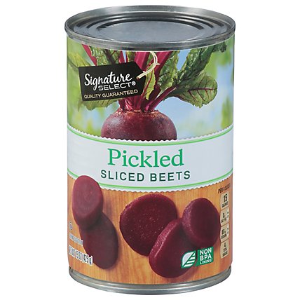 Signature SELECT Beets Sliced Pickled Can - 15 Oz - Image 3