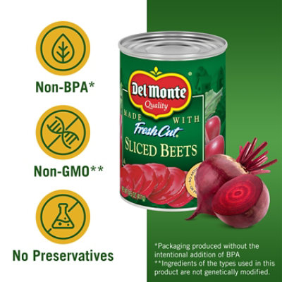 Del Monte Beets Sliced - 14.5 Oz - Image 2