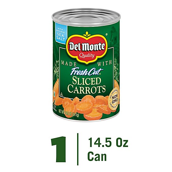 Del Monte Carrots Sliced - 14.5 Oz