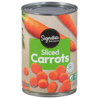 Signature SELECT Carrots Sliced - 14.5 Oz
