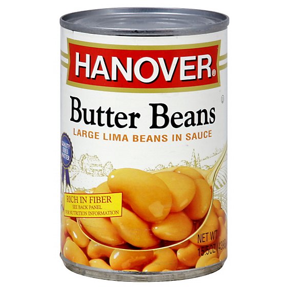 Hanover Butter Beans - 15.5 Oz