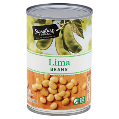 Signature SELECT Beans Lima Can - 15 Oz