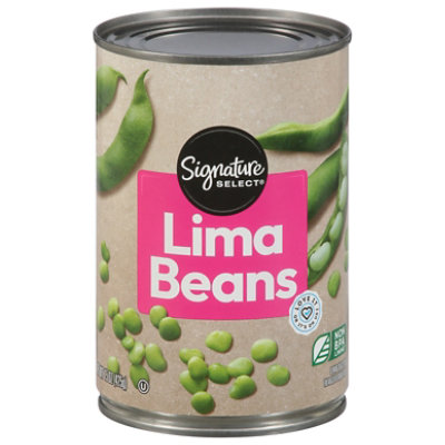 Signature SELECT Beans Lima Can - 15 Oz - Image 1