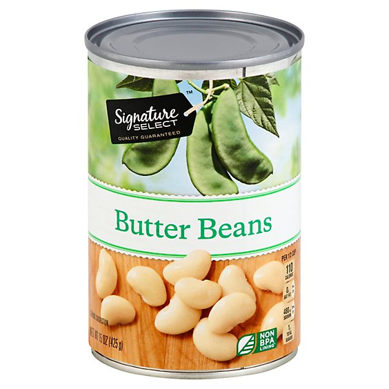 Signature SELECT Beans Butter - 15 Oz
