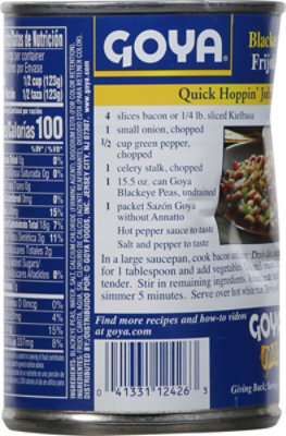 Goya Peas Blackeye Premium - 15.5 Oz - Image 6