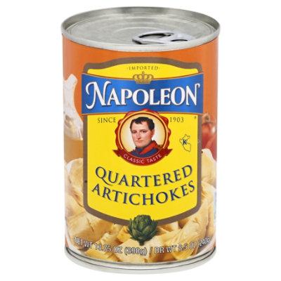 Napoleon Artichoke Hearts Quartered - 13.75 Oz - Image 3