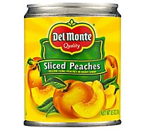 Del Monte Peaches Sliced California - 8.5 Oz