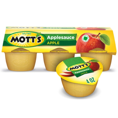 Motts Applesauce Apple Cups - 6-4 Oz - Image 2