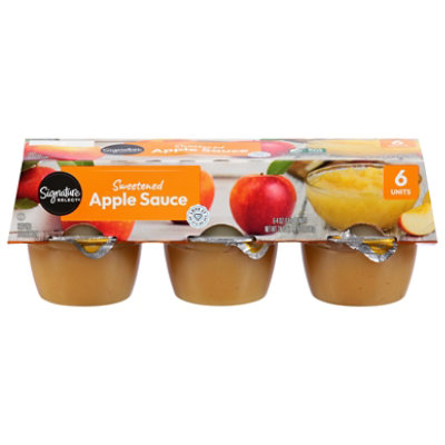Signature SELECT Apple Sauce Cups - 6-4 Oz - Image 2