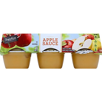 Signature SELECT Apple Sauce Cups - 6-4 Oz - Image 2
