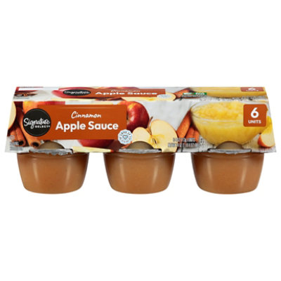 Signature SELECT Apple Sauce Cinnamon Cups - 6-4 Oz - Image 2