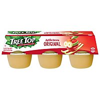 Tree Top Apple Sauce Original Cups - 6-4 Oz - Image 1