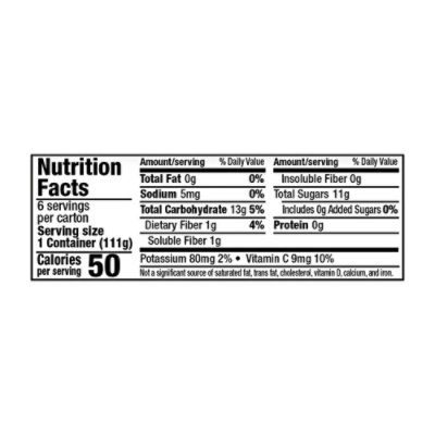 Motts Healthy Harvest Applesauce Blueberry Delight No Sugar Added Cups - 6-3.9 Oz - Image 4