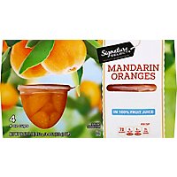 Signature SELECT Mandarin Oranges in Light Syrup Cups - 4-4 Oz - Image 2