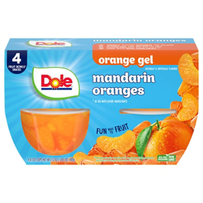 Dole Mandarins in Orange Gel Cups - 4-4.3 Oz - Image 1