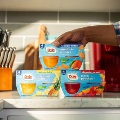 Dole Mandarins in Orange Gel Cups - 4-4.3 Oz - Image 5