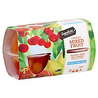 Signature SELECT Mixed Fruit Extra Cherry Cups - 4-4 Oz - Image 1