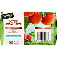 Signature SELECT Peaches Diced Cups - 4-4 Oz - Image 3