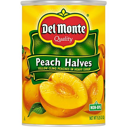 Del Monte Peaches Halves - 15.25 Oz - Image 2