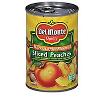 Del Monte Peaches California Sliced Harvest Spice - 15 Oz