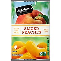 Signature SELECT Peaches Sliced in Heavy Syrup - 15.25 Oz - Image 2