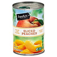Signature SELECT Peaches Sliced in Heavy Syrup - 15.25 Oz - Image 1