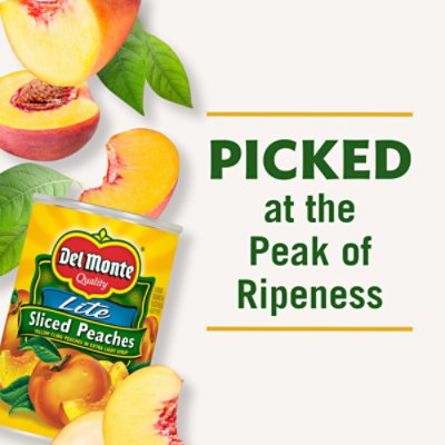 Del Monte Peaches Sliced Lite in Extra Light Syrup - 15 Oz - Image 4