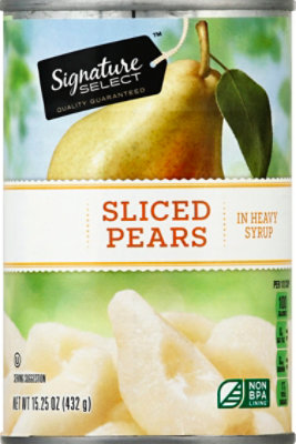 Signature SELECT Pear Slices Bartlett in Heavy Syrup - 15.25 Oz - Image 2