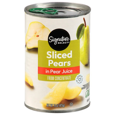 Signature SELECT Pear Slices Bartlett in 100% Pear Juice - 15 Oz - Image 2