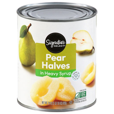 Signature SELECT Pear Halves in Heavy Syrup Can - 29 Oz - Image 2