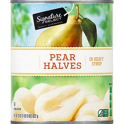 Signature SELECT Pear Halves in Heavy Syrup Can - 29 Oz - Image 2