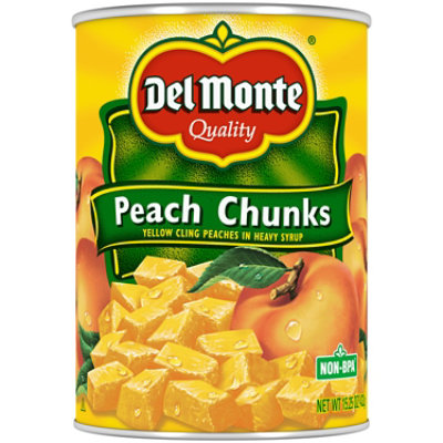 Del Monte Peaches California Chunks - 15.25 Oz - Image 1