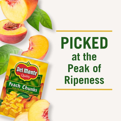 Del Monte Peaches California Chunks - 15.25 Oz - Image 4