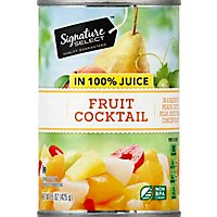 Signature SELECT Fruit Cocktail in 100% Juice Can - 15 Oz - Image 2