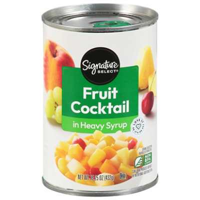 Signature SELECT Fruit Cocktail in Heavy Syrup - 15.25 Oz - Image 1