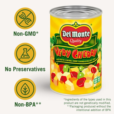 Del Monte Mixed Fruit Very Cherry - 15 Oz - Image 2