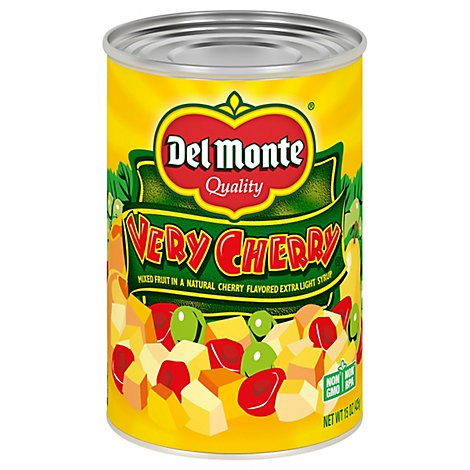 Del Monte Mixed Fruit Very Cherry - 15 Oz