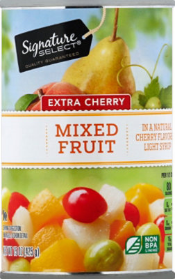 Signature SELECT Mixed Fruit Extra Cherry Can - 15 Oz - Image 2