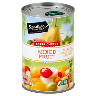 Signature SELECT Mixed Fruit Extra Cherry Can - 15 Oz