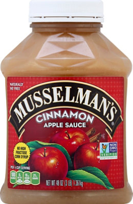 Musselmans Apple Sauce Cinnamon - 48 Oz - Image 2