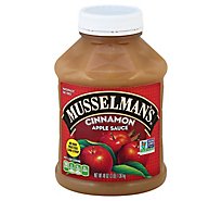 Musselmans Apple Sauce Cinnamon - 48 Oz