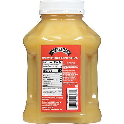 Musselmans Apple Sauce Unsweetened Natural - 46 Oz - Image 5