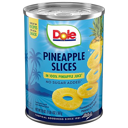 Dole Pineapple Slices in 100% Pineapple Juice - 20 Oz - Image 3