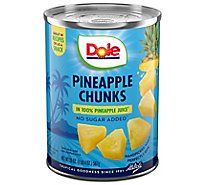 Dole Pineapple Chunks in 100% Pineapple Juice - 20 Oz